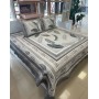 ETEHOMETEX ÇİFT KİŞİLİK KAPİTONELİ YATAK ÖRTÜSÜ SETİ ALYA GRİ 8696474231890